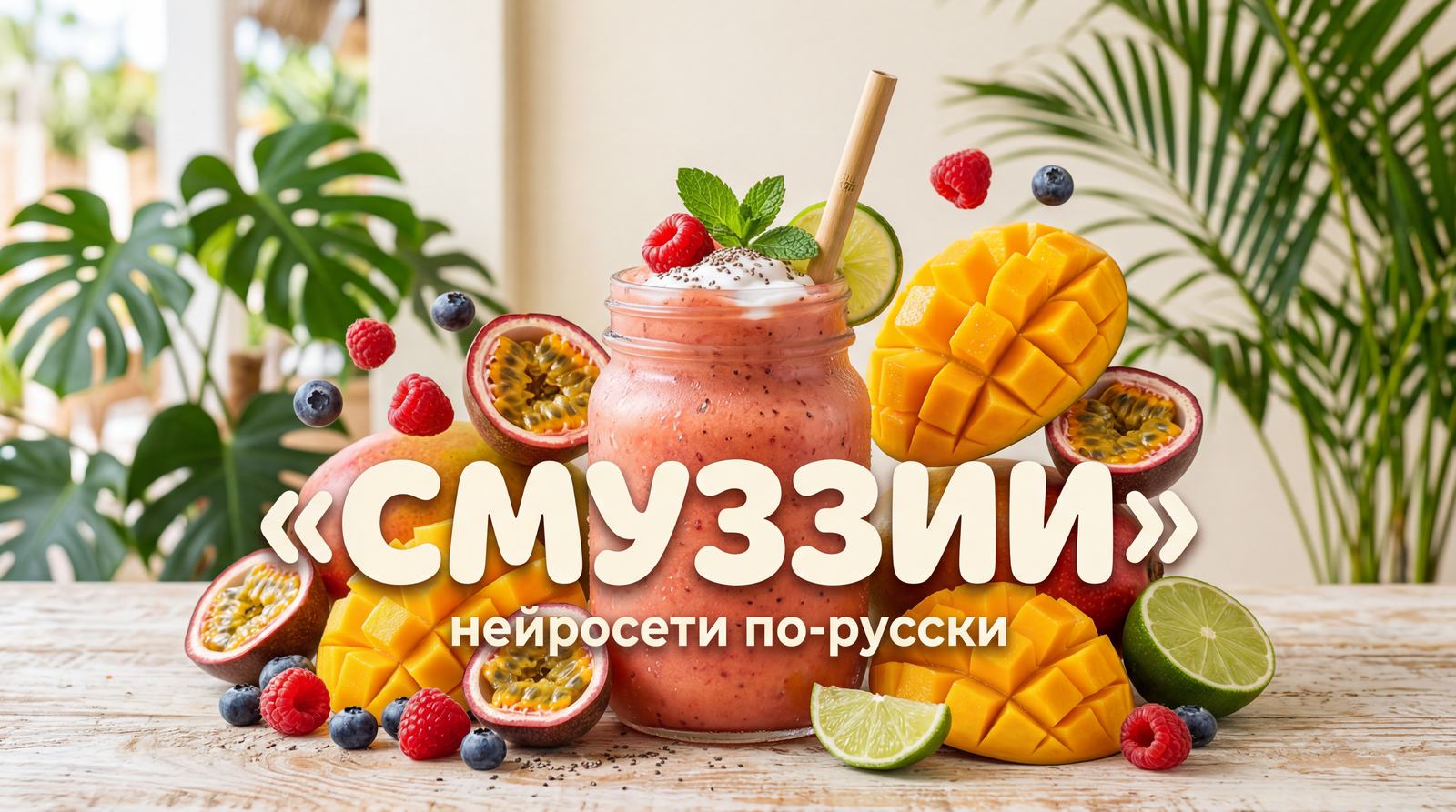 Соцсети-постер «смуззИИ»