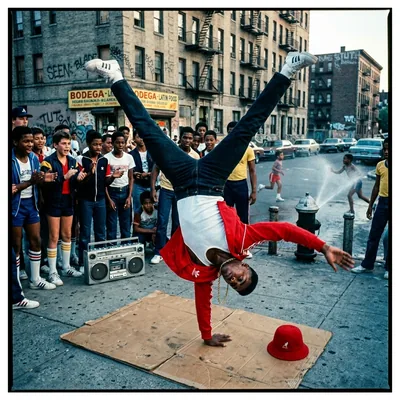 1982 брейкданс в Бронксе